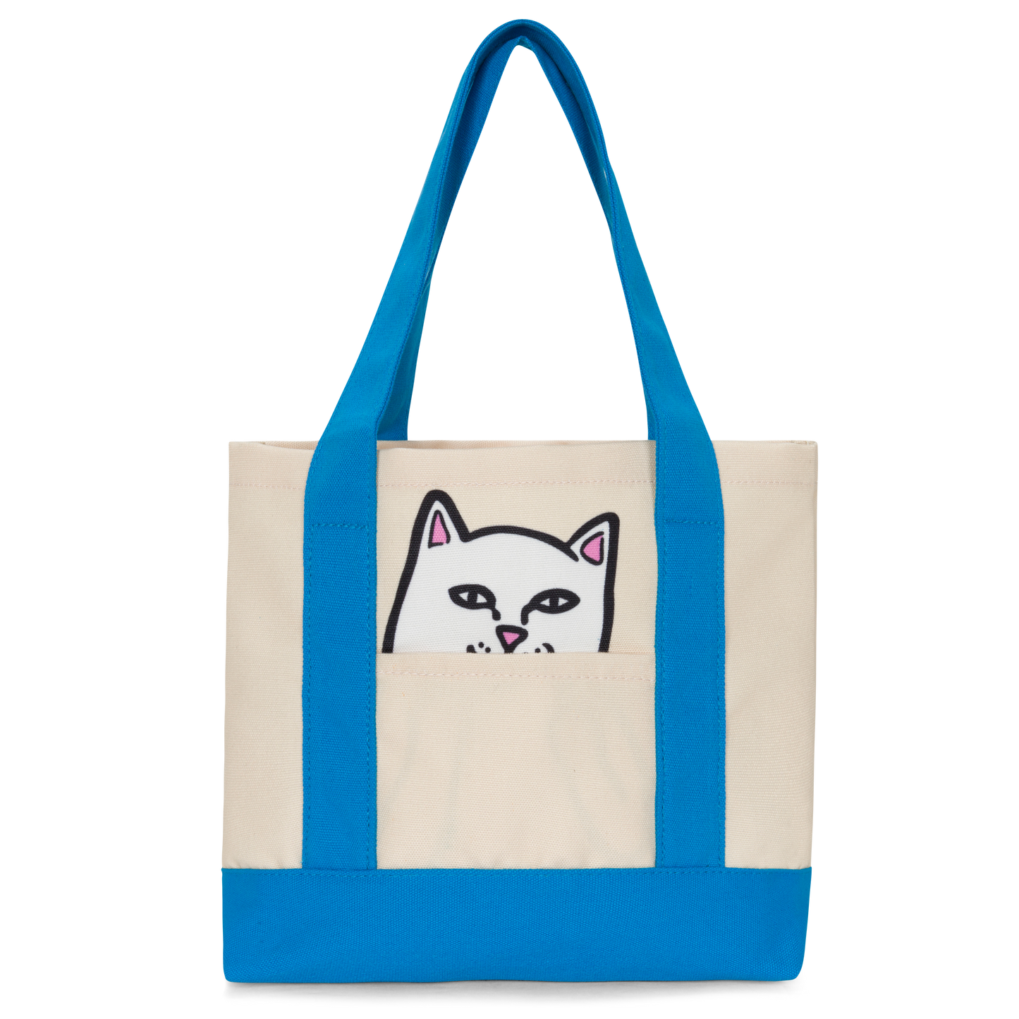 Lord Nermal Mini Shopper Tote (Blue / Natural)
