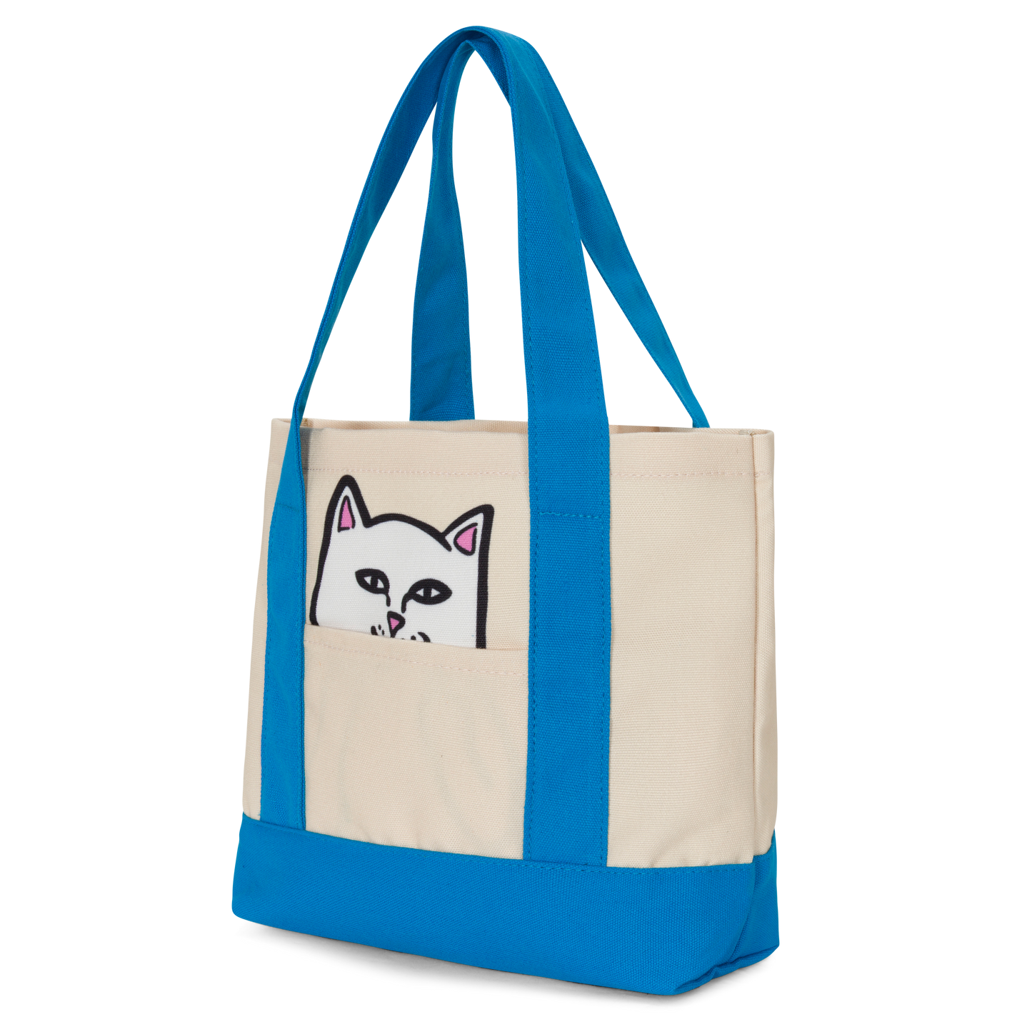 Lord Nermal Mini Shopper Tote (Blue / Natural)