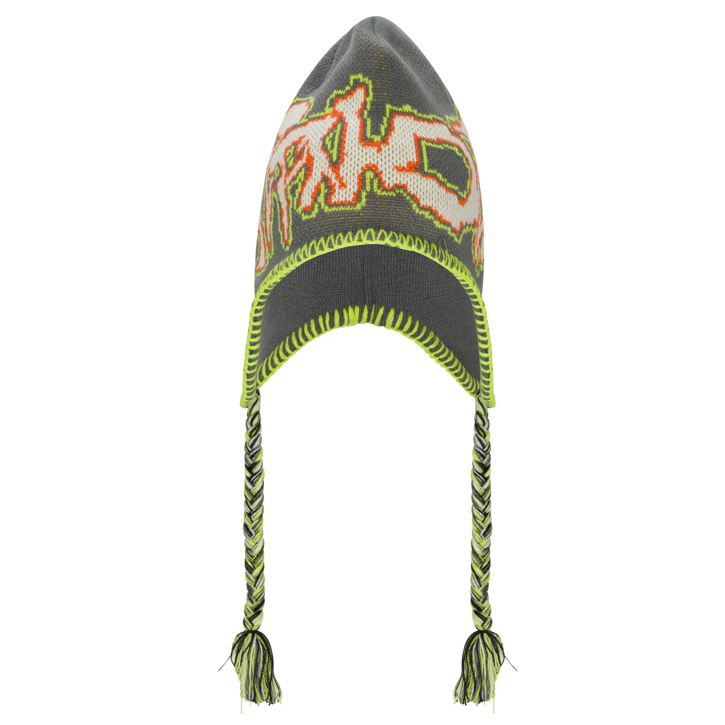 Pacific Beach Peruvian Beanie (Charcoal)