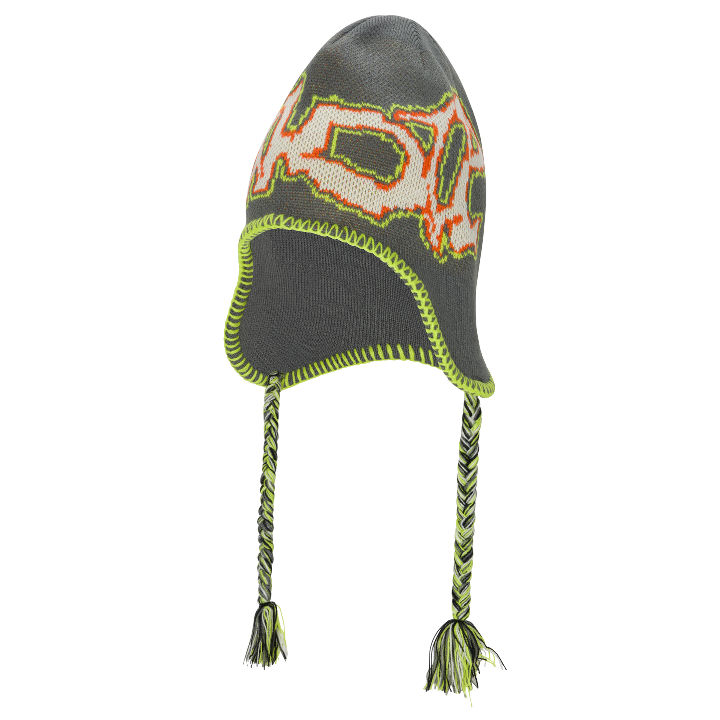 Pacific Beach Peruvian Beanie (Charcoal)