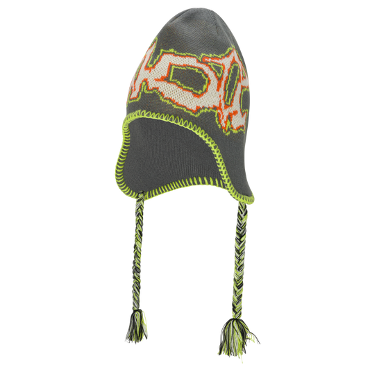 Pacific Beach Peruvian Beanie (Charcoal)