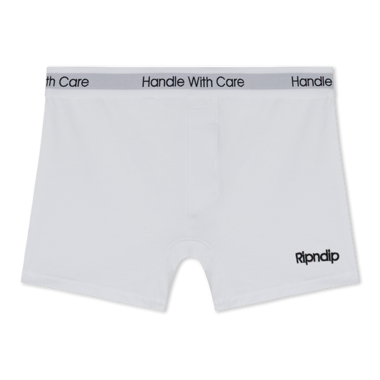 Handle With Care Boxers (White)