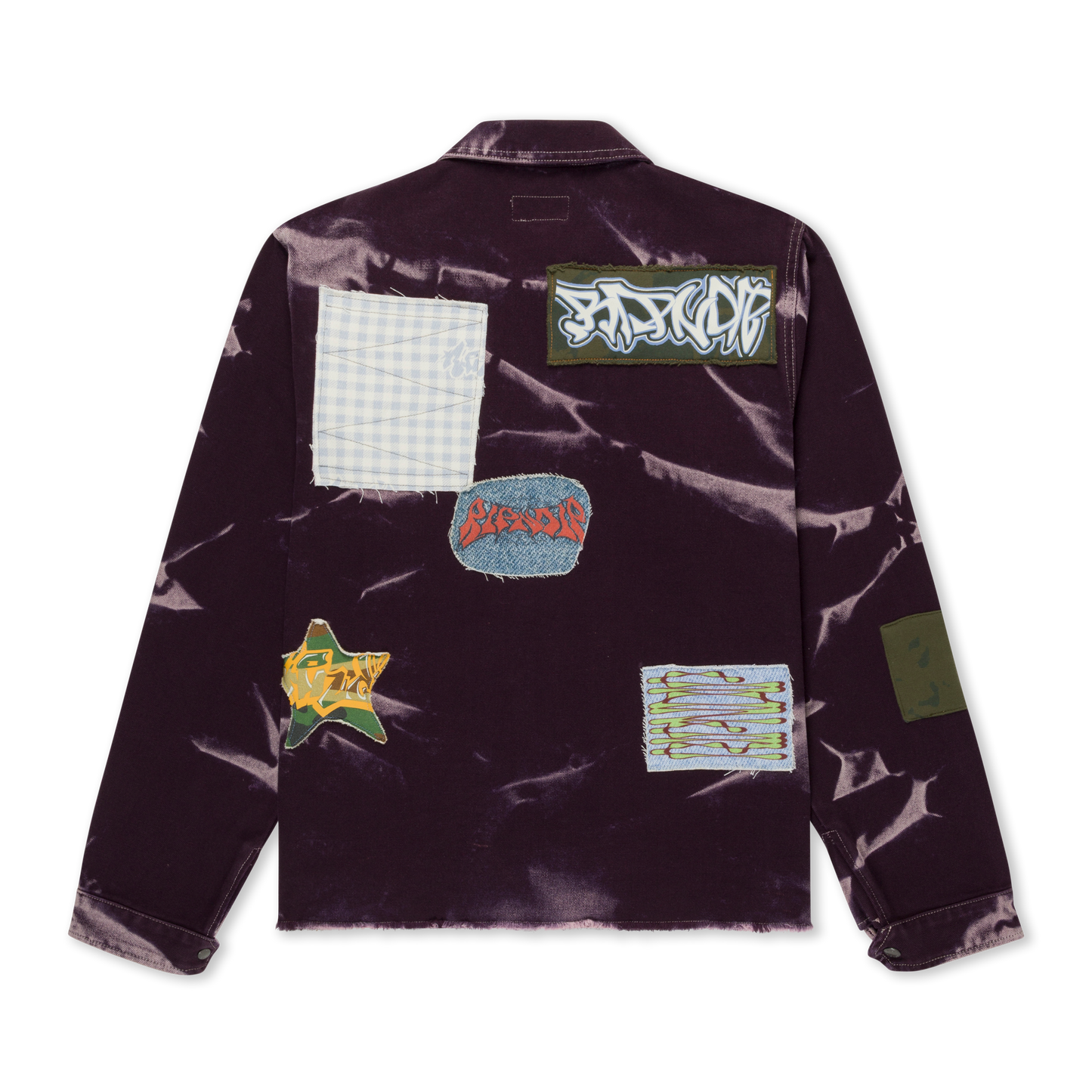 Skyline Work Jacket (Dark Plum Wash)