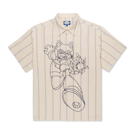 Rokkunerm Button Up (Off White)