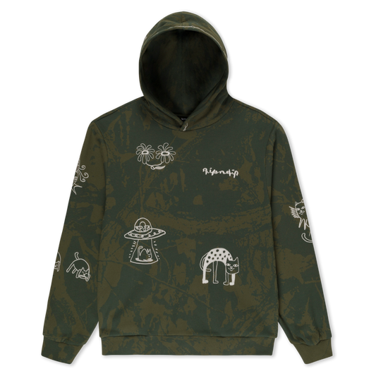 Blonded Hoodie (Forest Camo)