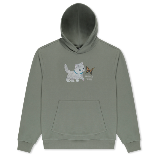 Nobody Cares Hoodie (Silver Sage)