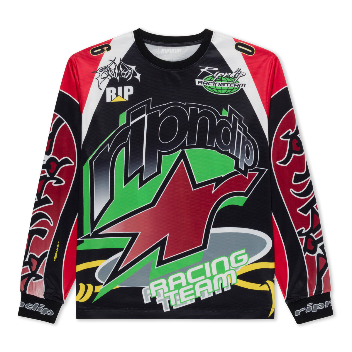 RIPNDIP All Star Long Sleeve Jersey (Red / Black)