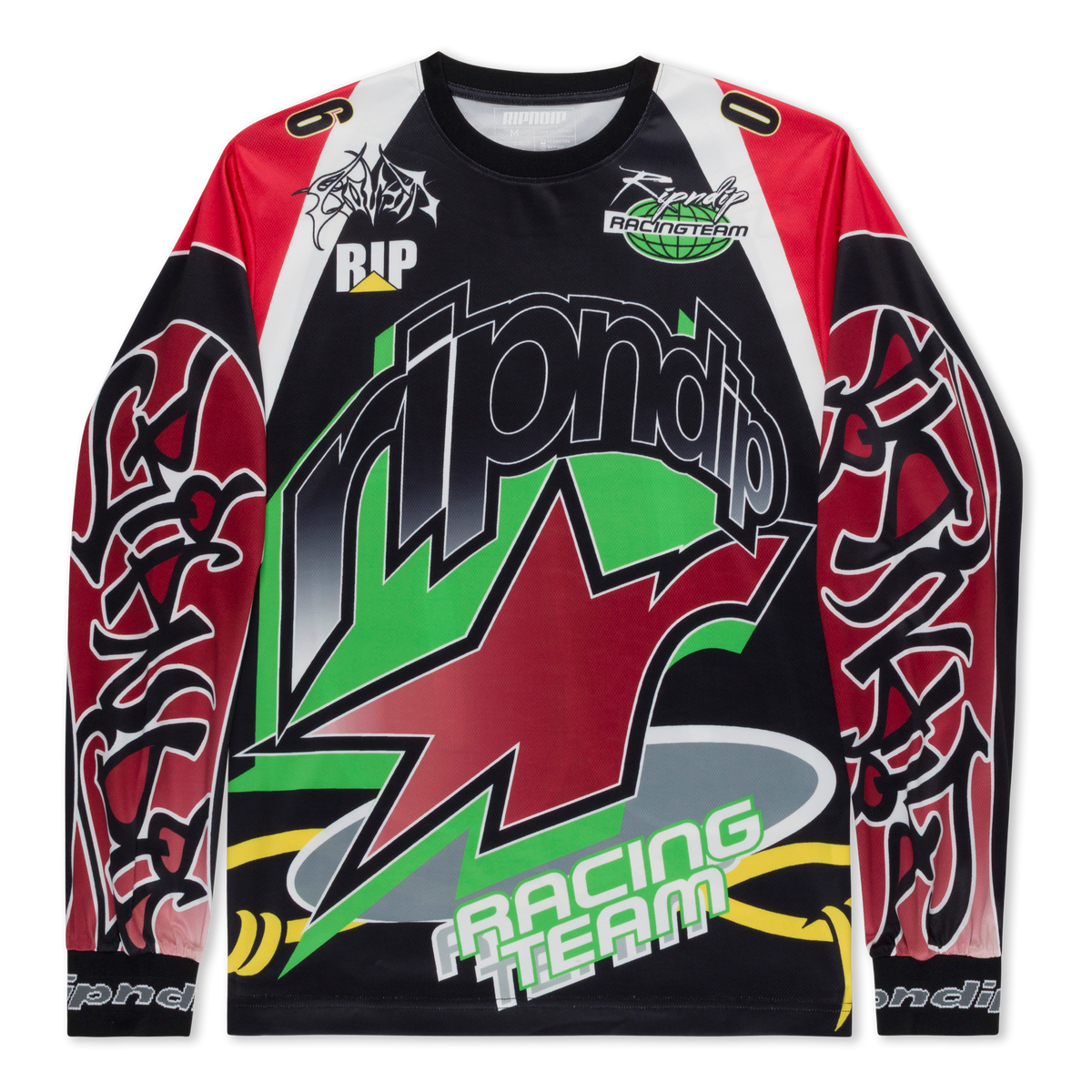 RIPNDIP All Star Long Sleeve Jersey (Red / Black)