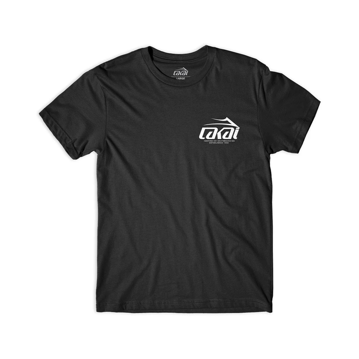 Lakai Inspired By Tee - Black - Bow Shock Marketplace