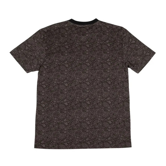 Independent Array Short Sleeve Mens T-Shirt - Charcoal/Black - Bow Shock Marketplace