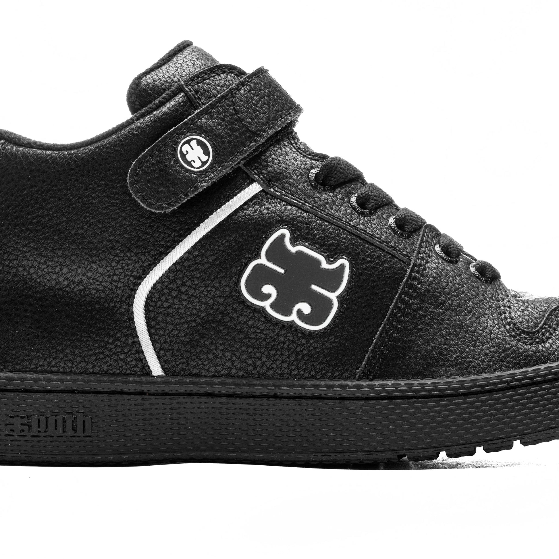 IPATH GRASSHOPPER - BLACK PEBBLE LEATHER SHOES - Bow Shock Marketplace