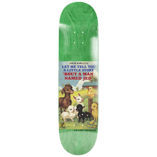 Jacuzzi Louie Barletta Storybook EX7 8.25" Skateboard Deck