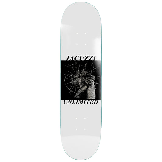 Jacuzzi Smash Jet Ski Popsicle EX7 White 8" Skateboard Deck