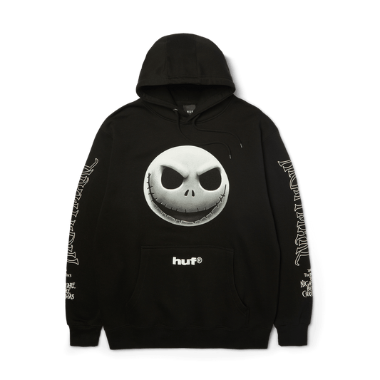 Huf X Nightmare Jack Skellington Black Hooded Sweatshirt