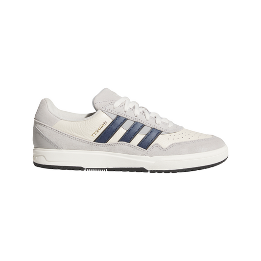 Adidas Tyshawn II Grey Two Collegiate Navy White Shoes - Bow Shock Marketplace
