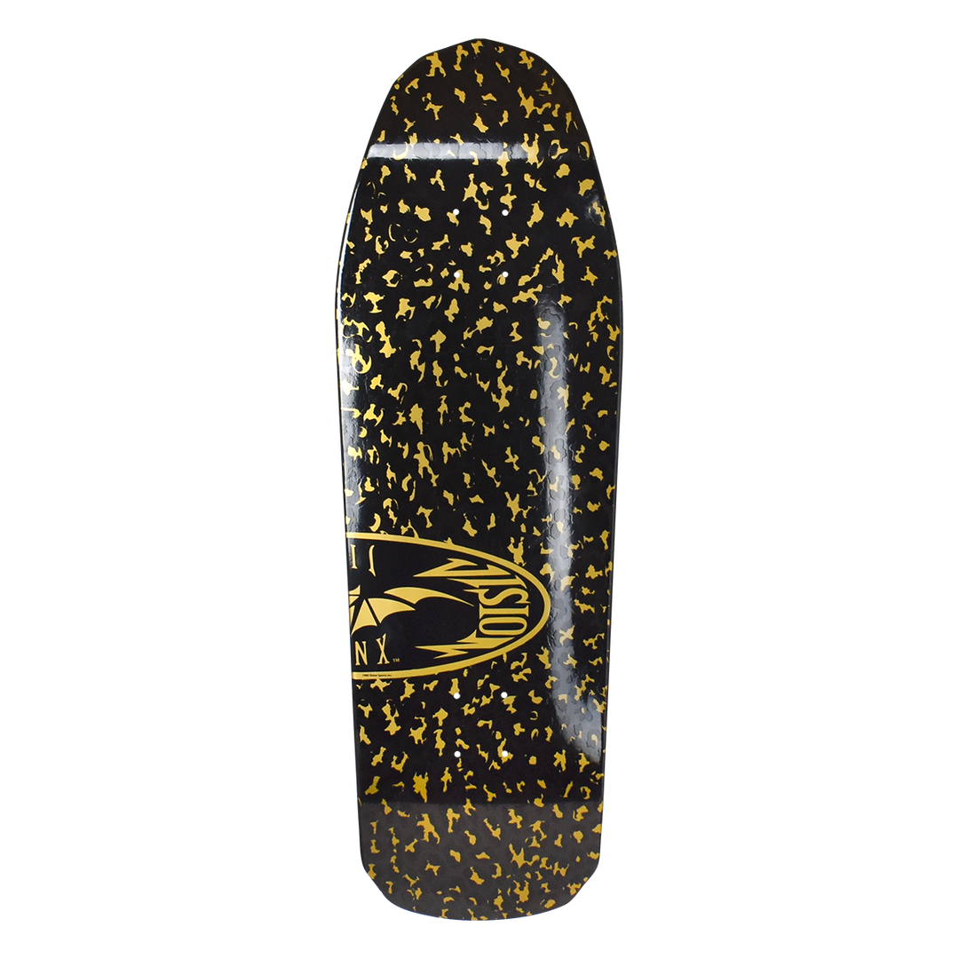 VISION JINX LEOPARD OVAL 10" SKATEBOARD DECK - Bow Shock Marketplace
