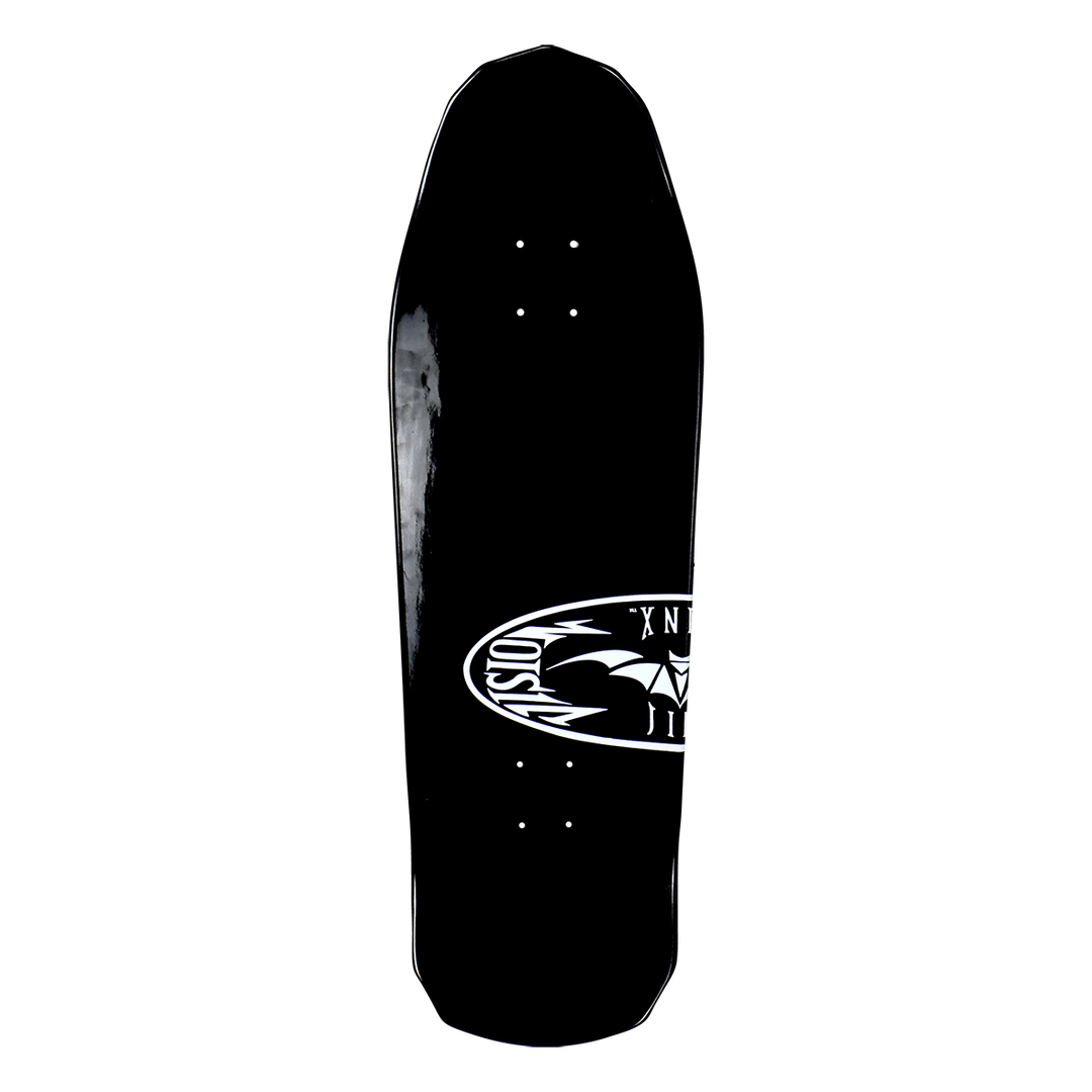 VISION JINX LEOPARD OVAL 10" SKATEBOARD DECK - Bow Shock Marketplace