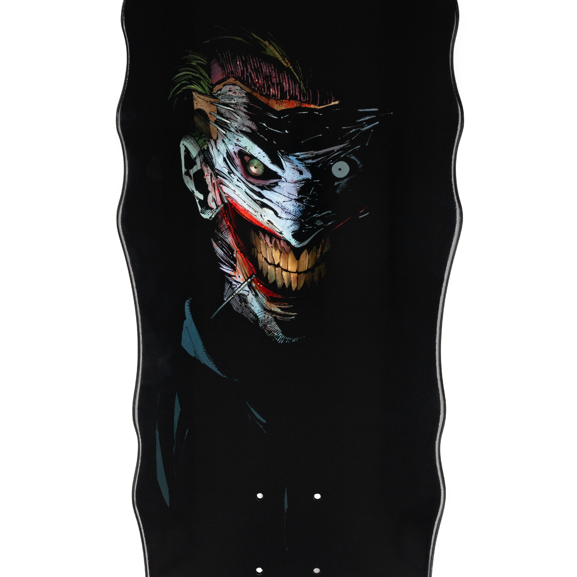 Welcome x Batman Joker on Widow Deck - 10″ Black Dip - Bow Shock Marketplace