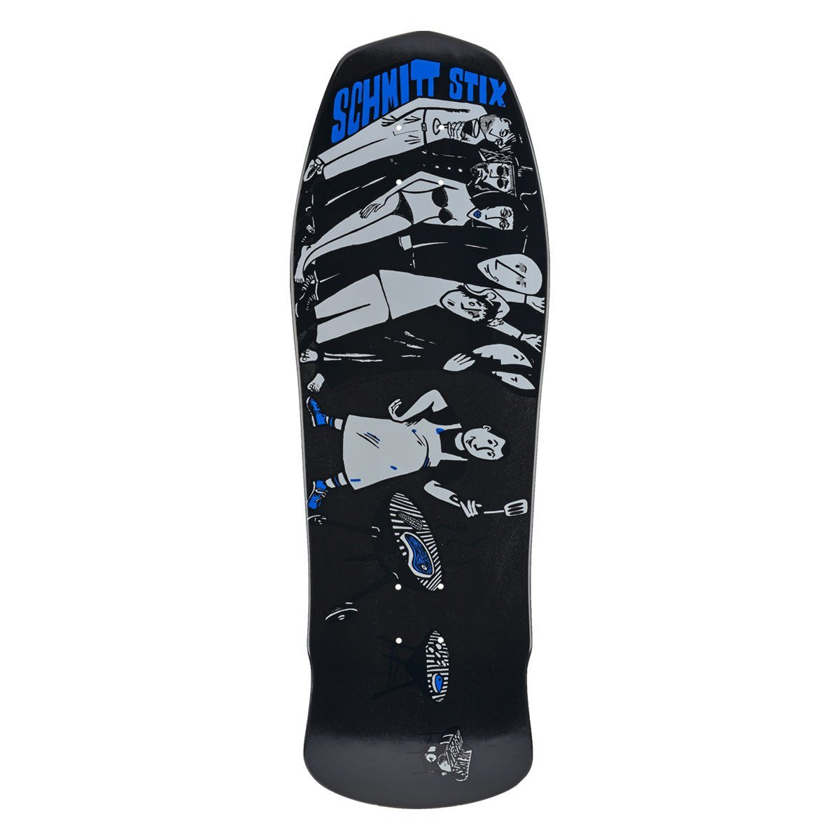 Schmitt Stix Joe Lopes BBQ 10.125" Skateboard Deck - Bow Shock Marketplace