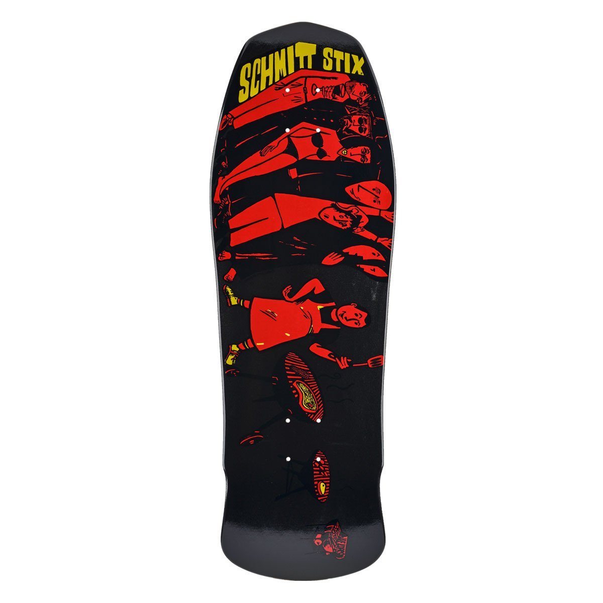 Schmitt Stix Joe Lopes BBQ 10.125" Skateboard Deck - Bow Shock Marketplace