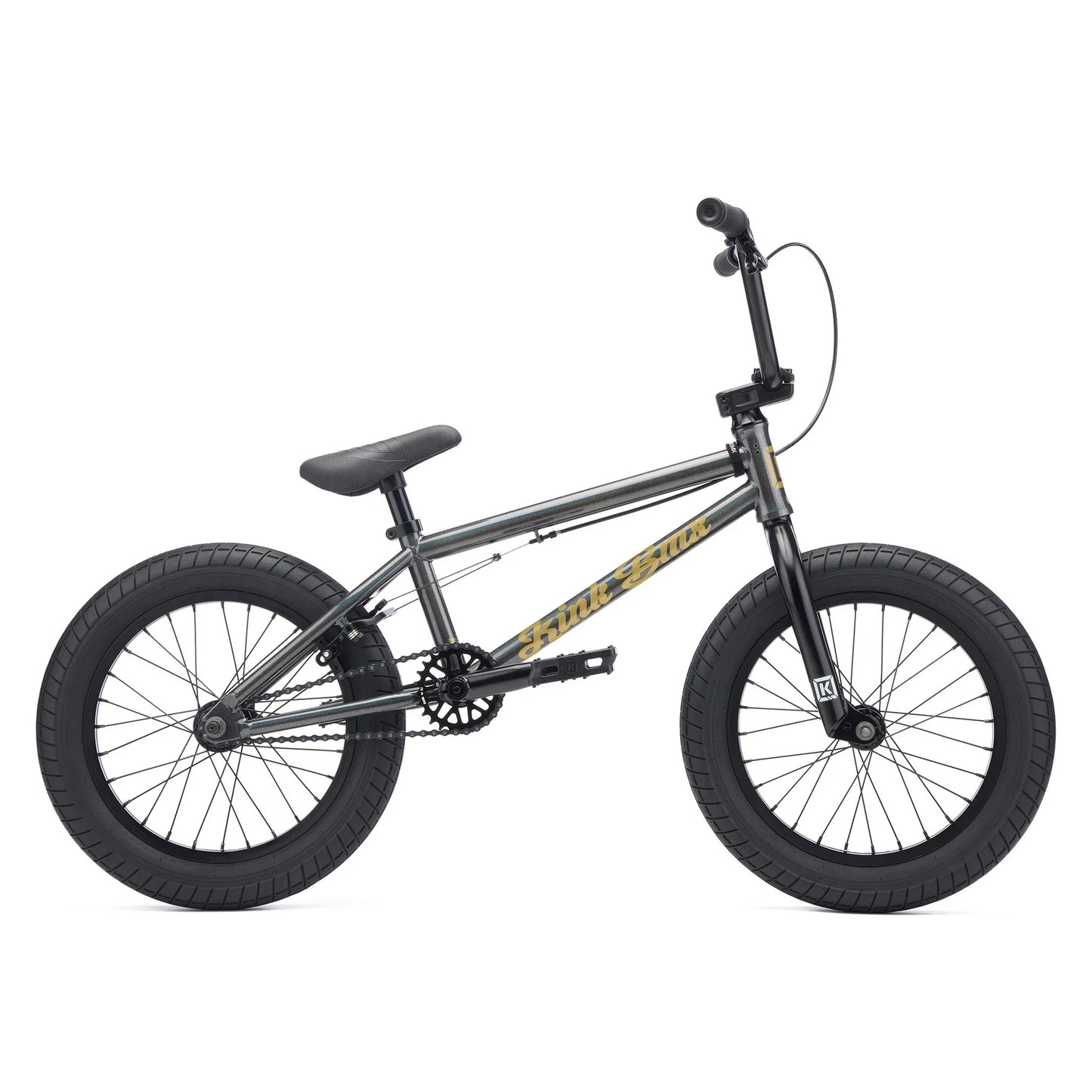 Kink 2027 Carve 16″ Complete BMX Bike - Digital Gray