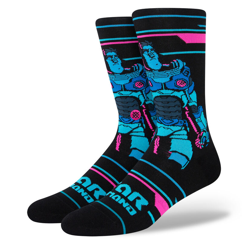 Stance Disney Pixar X Stance Lightyear Kids Crew Socks - Black - Bow Shock Marketplace
