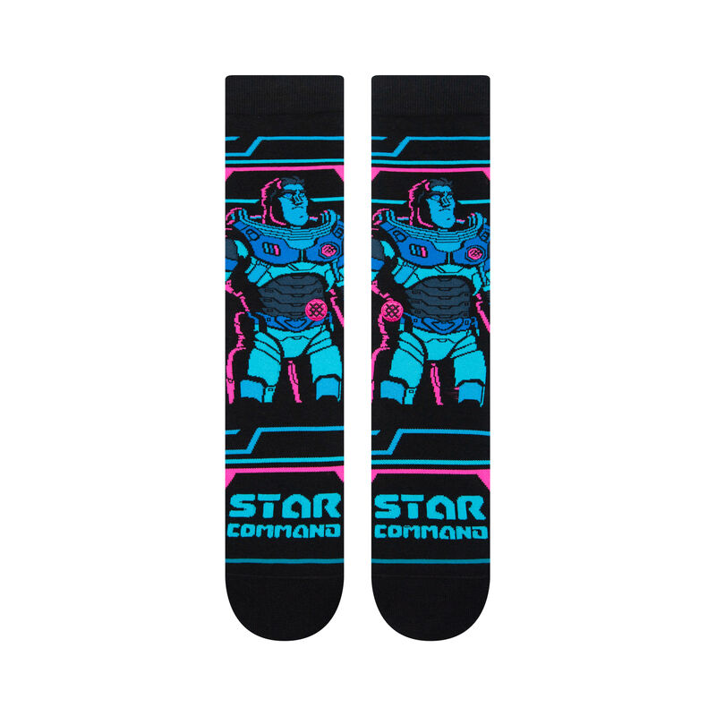 Stance Disney Pixar X Stance Lightyear Kids Crew Socks - Black - Bow Shock Marketplace