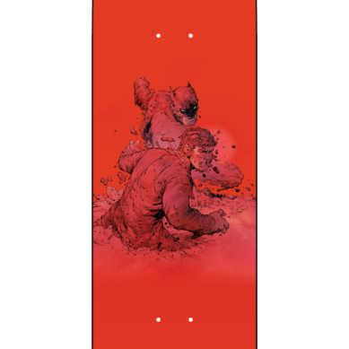 WELCOME X BATMAN KNOCKOUT 8.25" SKATEBOARD DECK