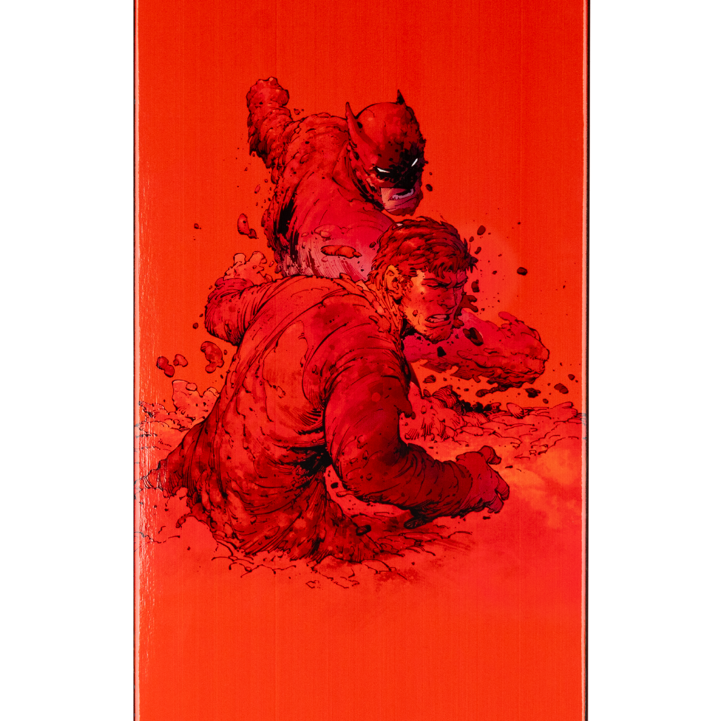 Welcome x Batman Knockout on Popsicle Deck - 8.25″ Red/Black Dip