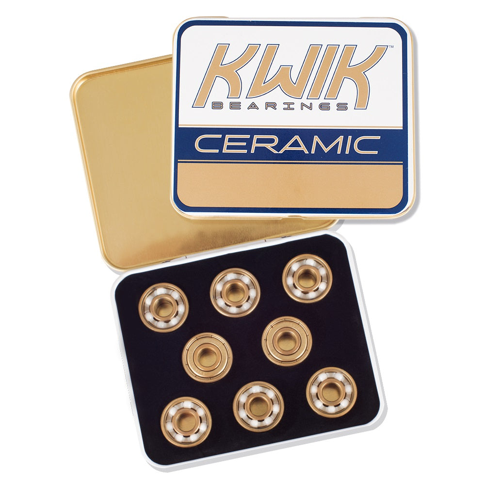 Riedell KwiK Ceramic Skate Bearings (Set of 16) - Bow Shock Marketplace