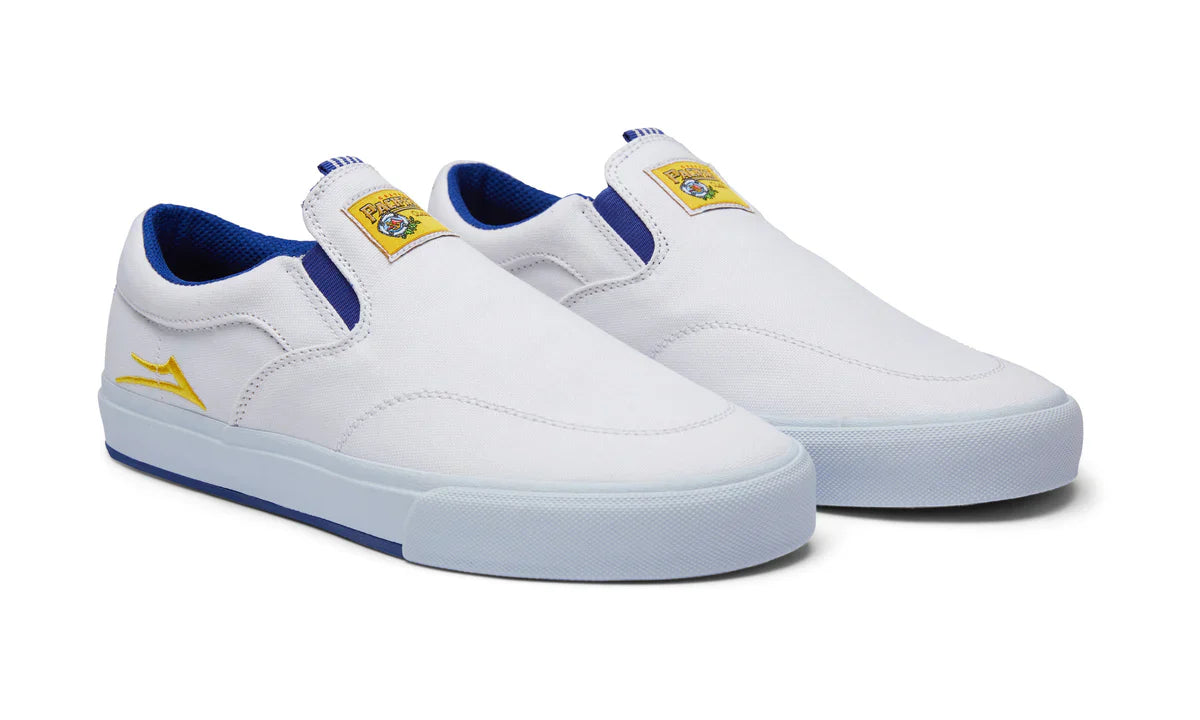 Lakai Shoes Owen VLK SMU - White/White Canvas - Bow Shock Marketplace