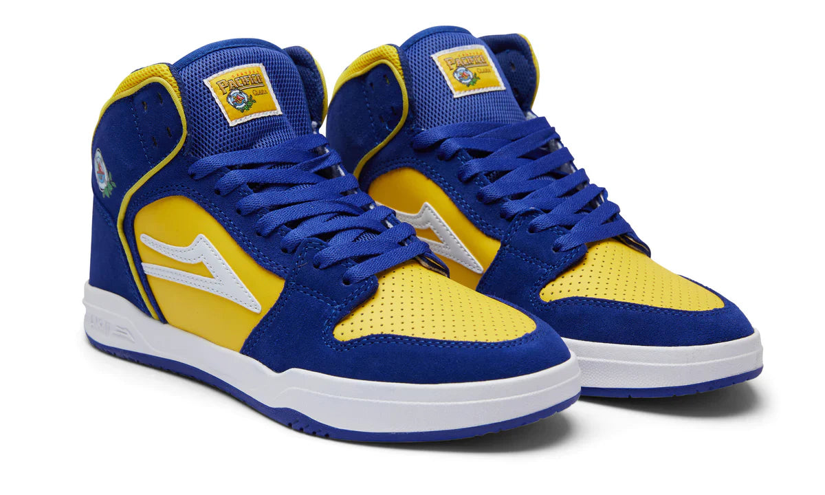 Lakai Shoes Telford - Blue/Yellow Suede - Bow Shock Marketplace