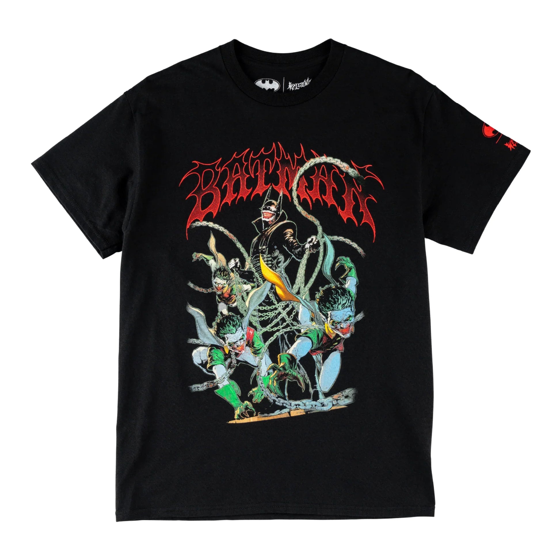 Welcome x Batman Who Laughs Tee - Black - Bow Shock Marketplace