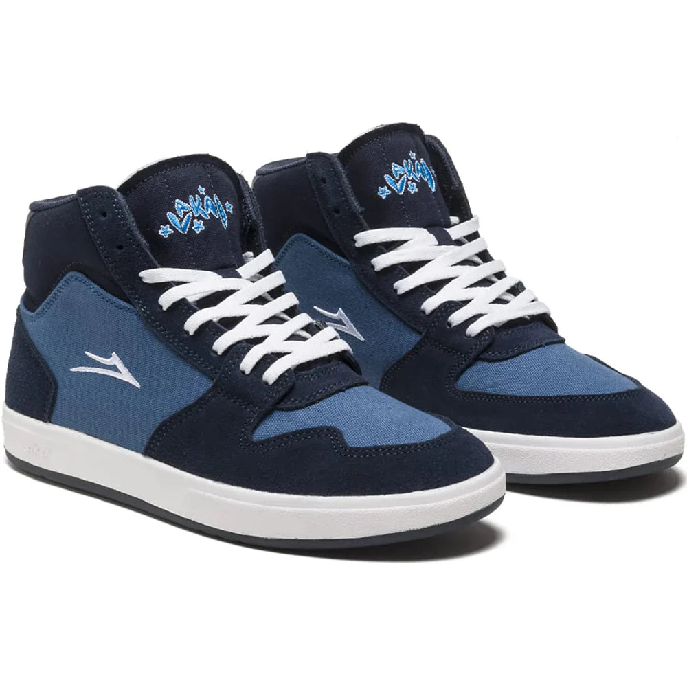 Lakai Shoes Villa - Slate/Navy Suede - Bow Shock Marketplace
