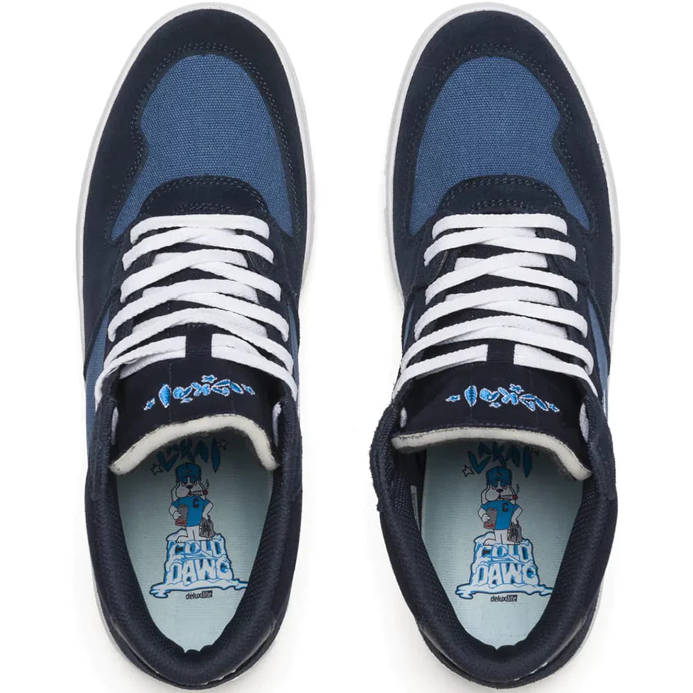 Lakai Shoes Villa - Slate/Navy Suede - Bow Shock Marketplace