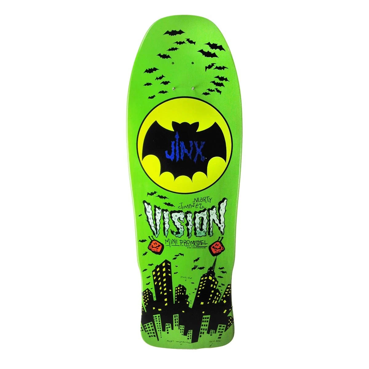 Vision Jinx Mini Modern Concave 10" Skateboard Deck - Bow Shock Marketplace