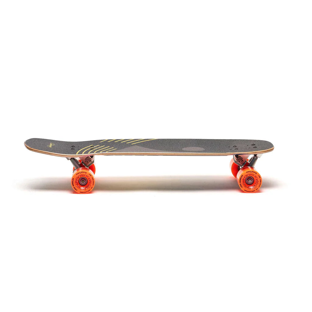 Loaded Ballona Willy Longboard Complete - Bright Blue/Yellow - Bow Shock Marketplace