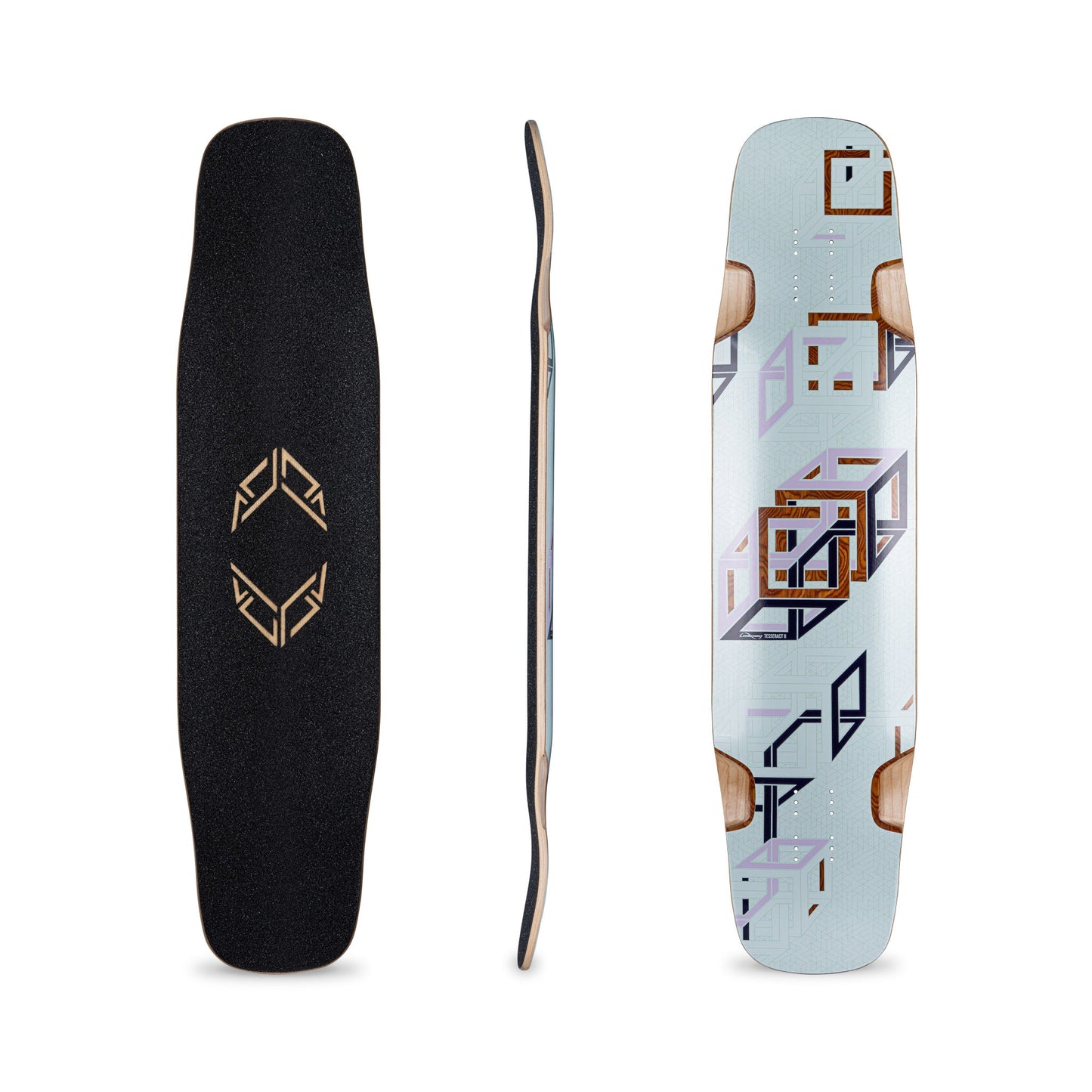 Loaded Tesseract II Spectra Longboard Deck - Bow Shock Marketplace