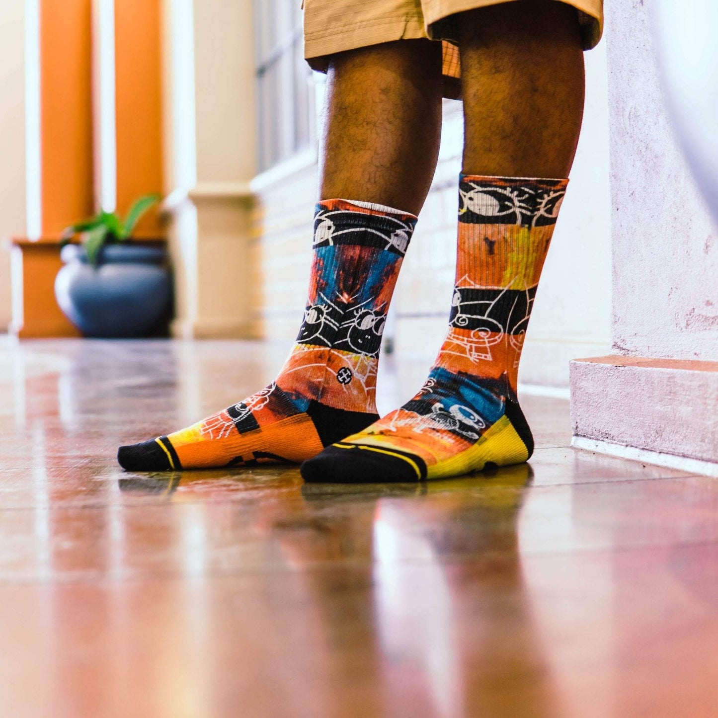 Lucile Packard Eyeballs Crew Sock
