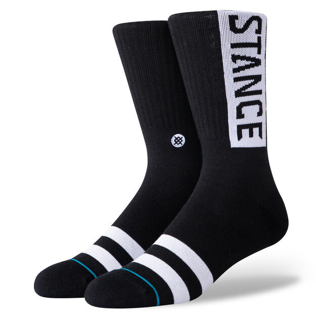 Stance OG Crew Socks - Black - Bow Shock Marketplace