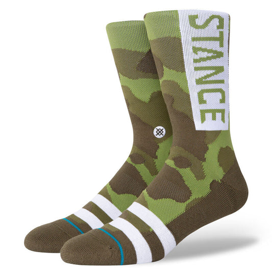 Stance OG Crew Socks - Camo - Bow Shock Marketplace