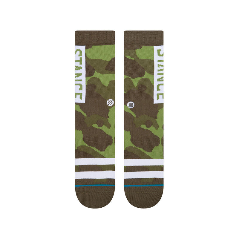 Stance OG Crew Socks - Camo - Bow Shock Marketplace