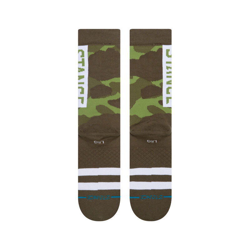 Stance OG Crew Socks - Camo - Bow Shock Marketplace