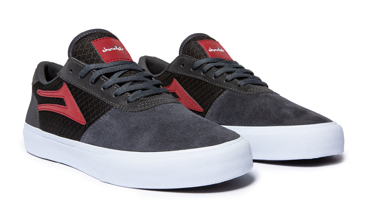 Lakai Shoes Manchester SMU - Grey/Reflective Suede - Bow Shock Marketplace