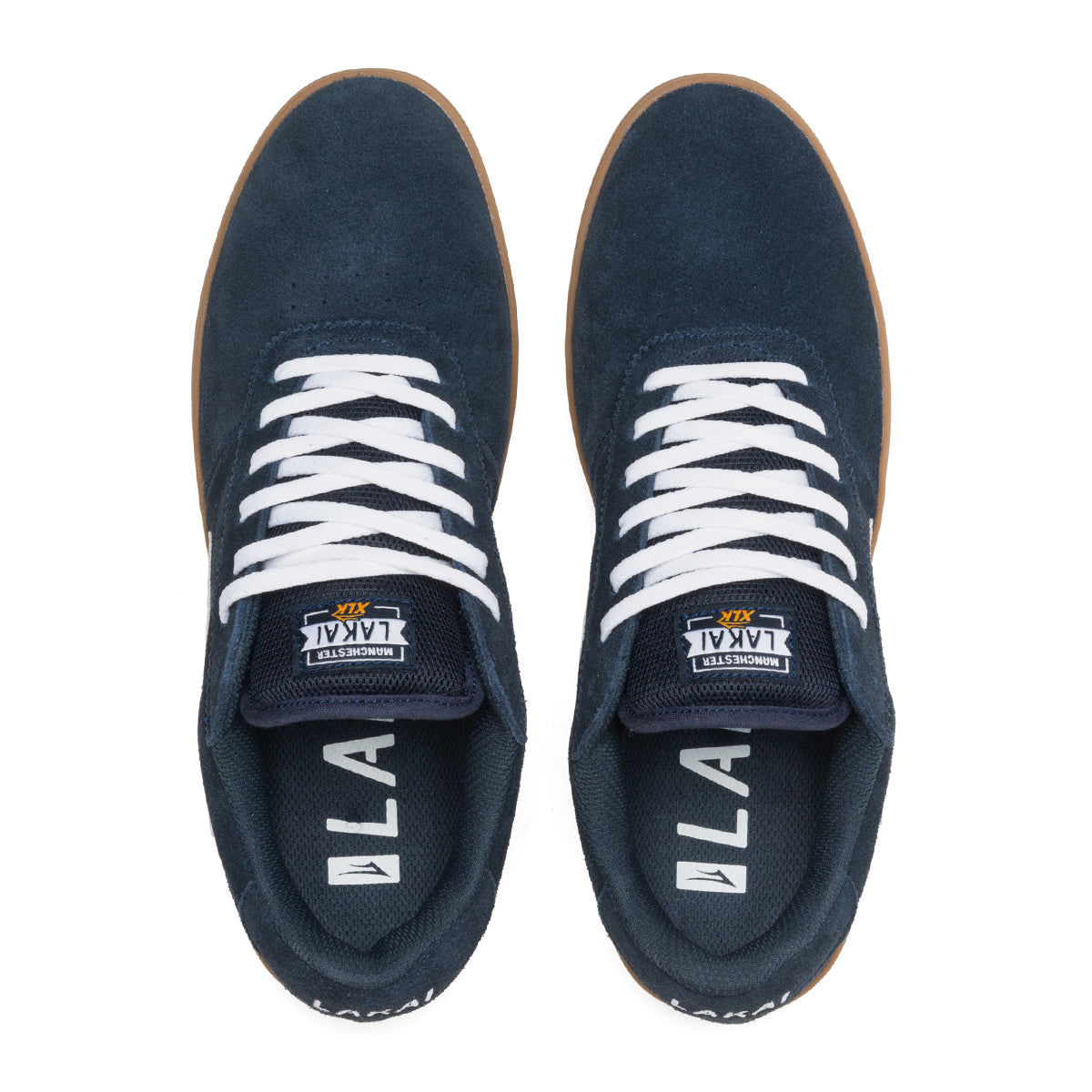Lakai Shoes Manchester XLK - Navy/Gum Suede - Bow Shock Marketplace