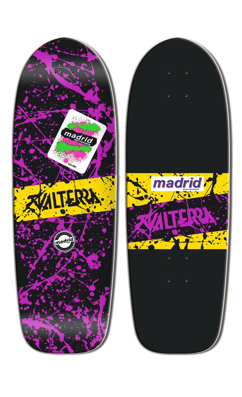 **Pre-Order** Valterra x Madrid Marty Skateboard Deck - Bow Shock Marketplace