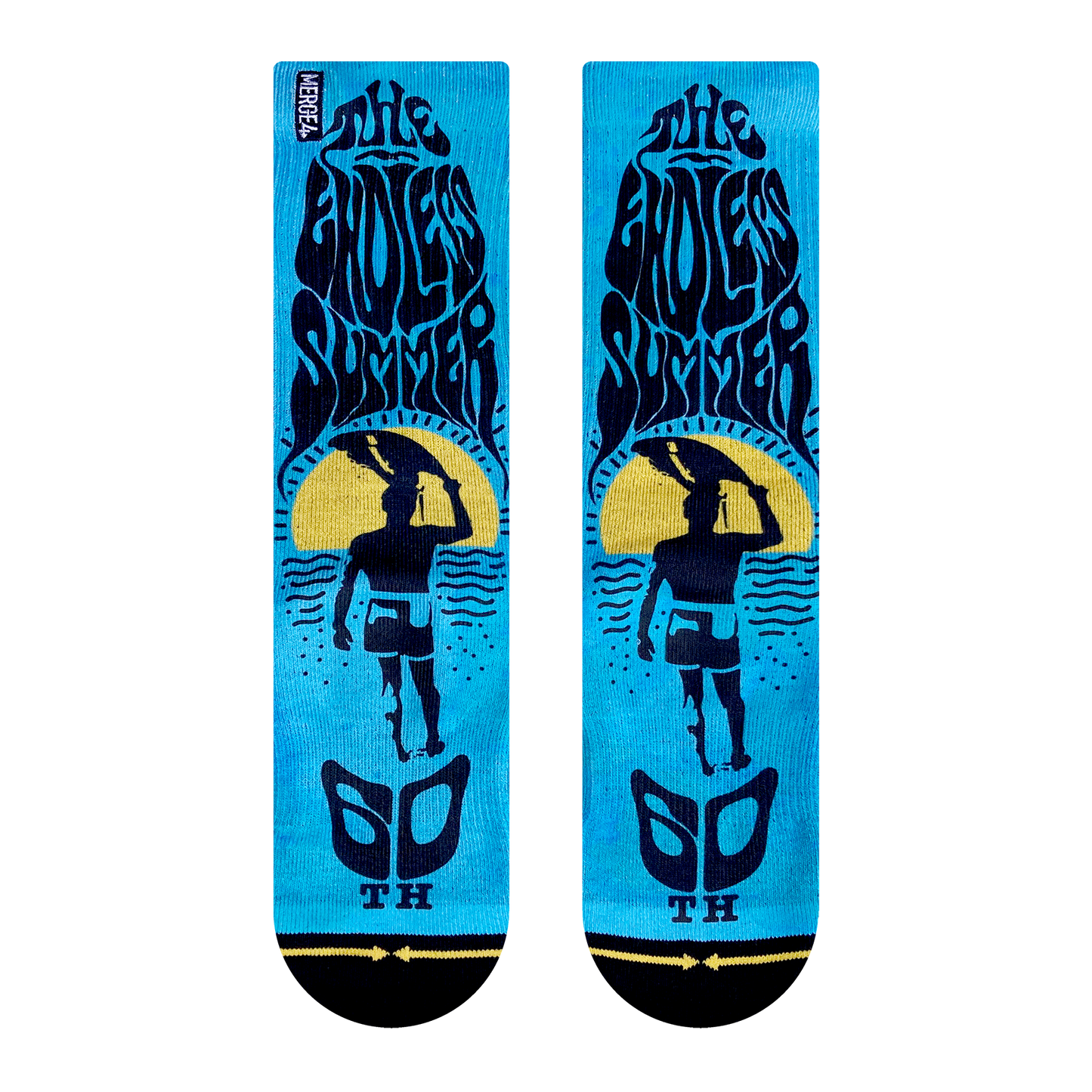 The Endless Summer Surfboard Crew Socks