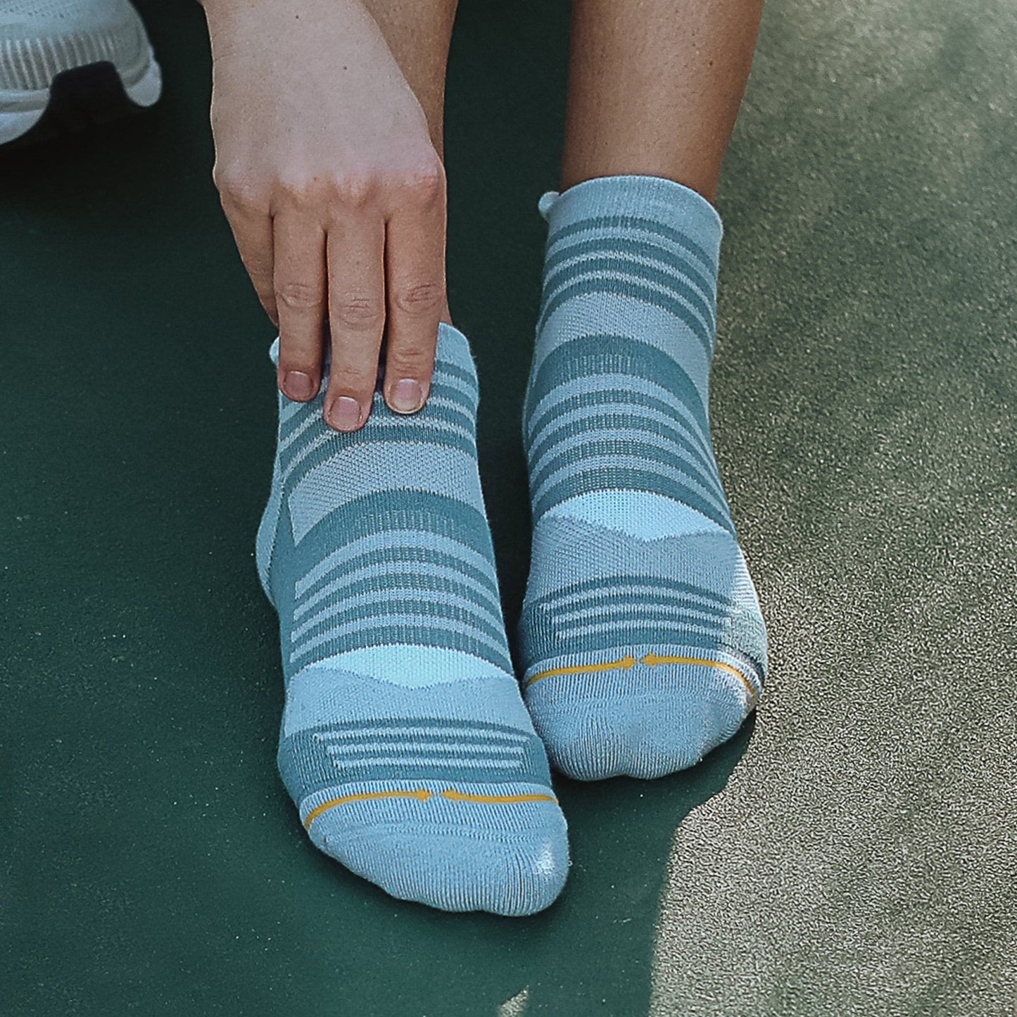 Action Cool Blue Ankle Socks