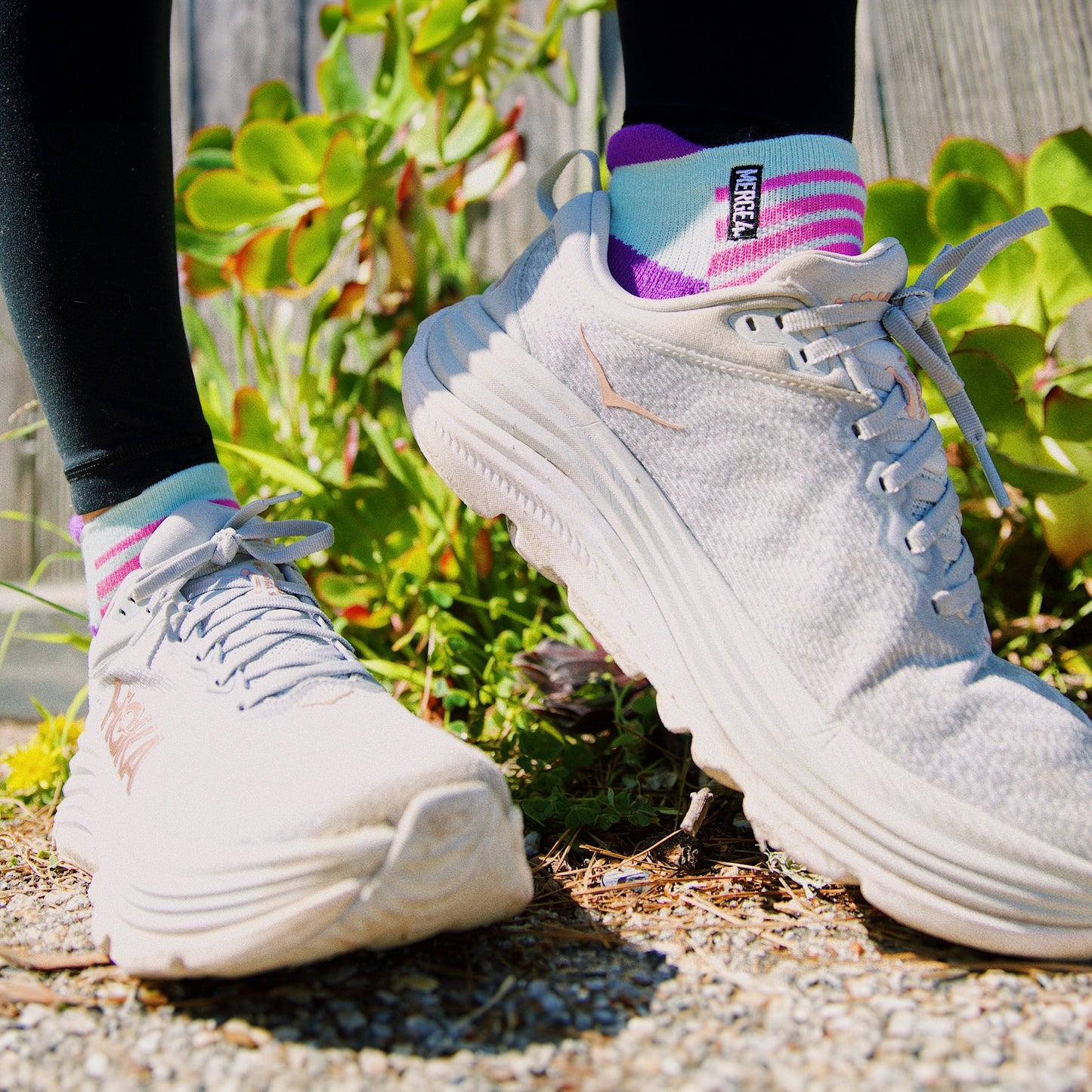 Action Purple Ankle Sock