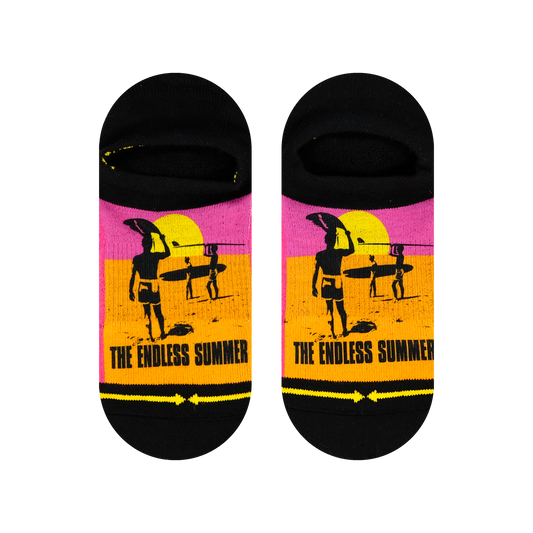Endless Summer Movie Poster No Show Socks